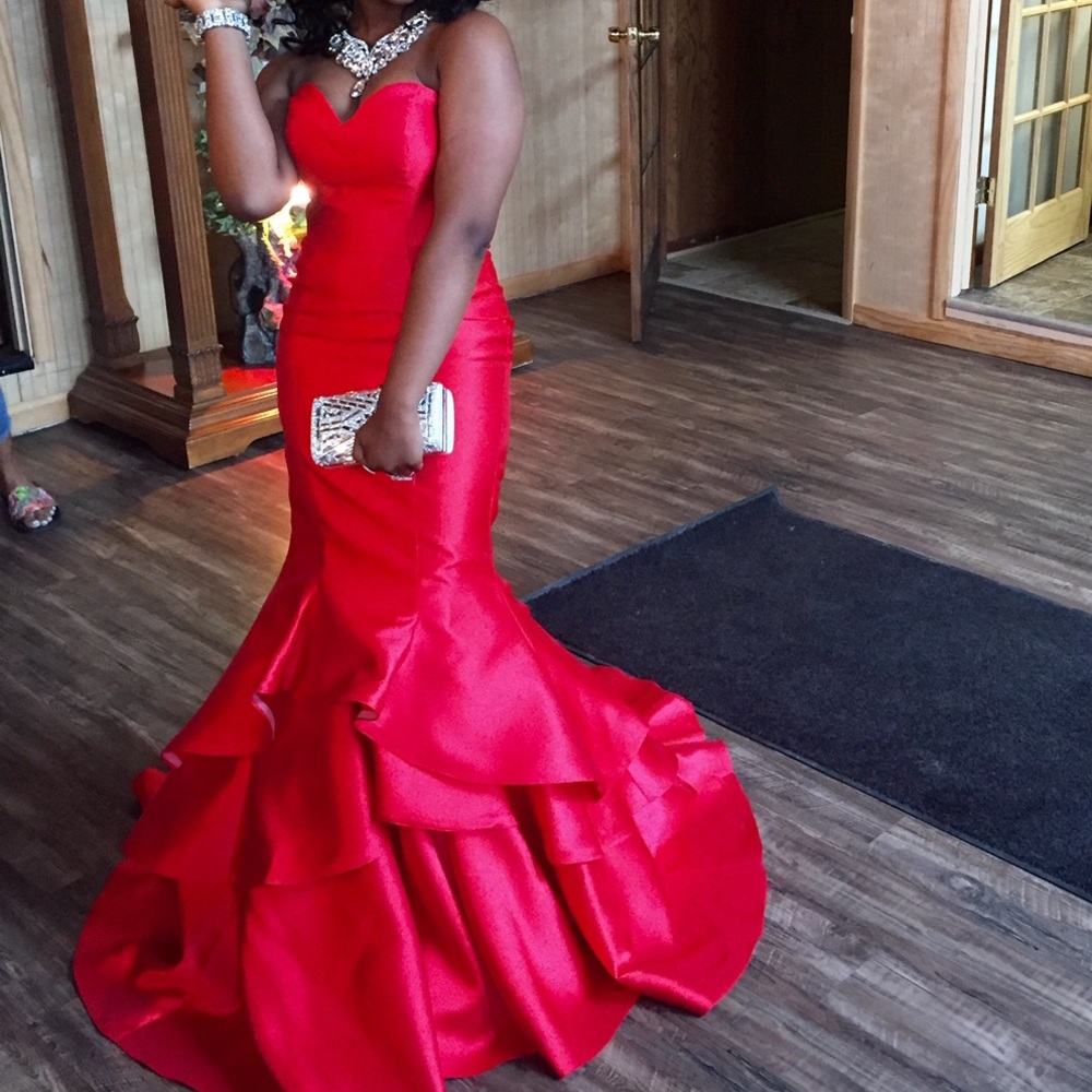 Mermaid Style Prom Dress